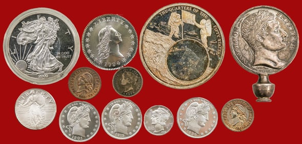Miscellaneous Silver Coins [199244]