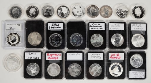 Foreign Silver Coin Collection (23 oz.) [198759]