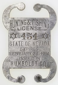 Humbolt County Hunting License, 1914 [198475] [197660]