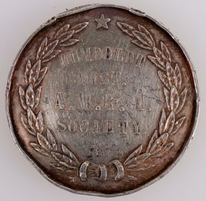 Humboldt District 1874 Silver Award Medal [200280]