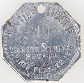 Hunting License, Clark County, 1915 [197661]
