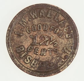 I. M. Wallace Territorial Token, Bisbee AT [197130]
