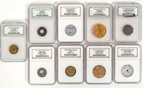 Prescott Graded Token Collection (9) [197136]