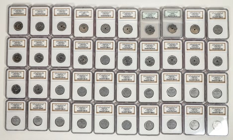 Shumate's Home Bakery/Sweetwood Billiards Tokens (40) [197168]