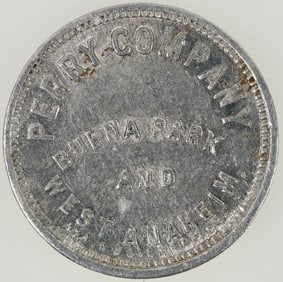 Perry Company Token, Buena Park and West Anaheim [198835]