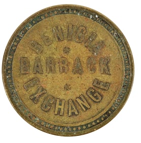 Benicia Barrack Exchange 3 1/2 Token [198326]