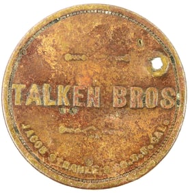 Talken Bros Token, Vallejo Junction, CA [194932]