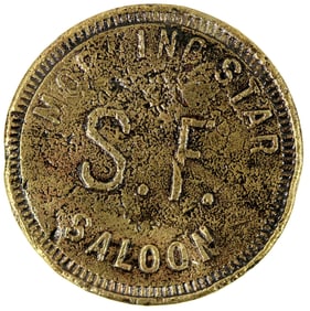 Scarce Morning Star Nevada Saloon Token [198787]