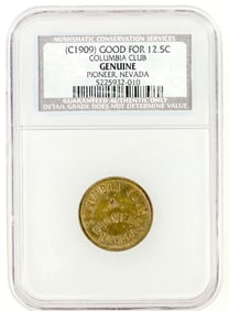 Columbia Club, Pioneer, NV Token [199074]