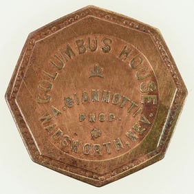 Columbus House Token, Wadsworth, Nevada [198613]