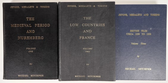 Mitchiner: Jetons, Medalets & Tokens, 3 Volumes [3] [198306]