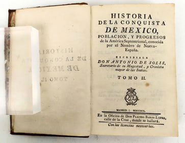 History of the Conquest of Mexico, 1791, Vol 2 only [197048]