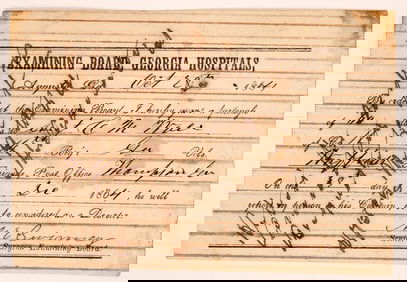 Civil War Confederate Furlough Document 1864 [182306]