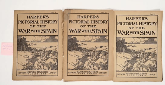 Harper's Pictorial History of the War with Spain (17 issues) [197904]
