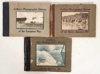 3 Volumes of Collier's War Photography, 1905-1919 [200392]