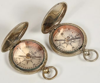 WW1 USANite Compasses (2) c.1918 [198380]