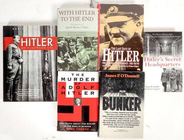WW2 Books Pertaining to Adolph Hitler (6) [183867]