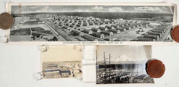 WW2 Era U.S. Military Training Station Photos (3) [183855]