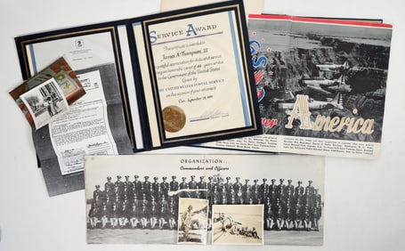 Tuskegee Airman Sgt. James A. Thompson Photo Archive 1945 [187128]