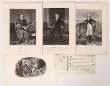 Founding Father William Ellery Signed Contract  1784 [172987]