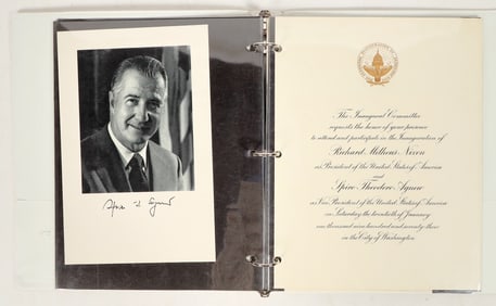 President Nixon Inauguration Ephemera [196728]
