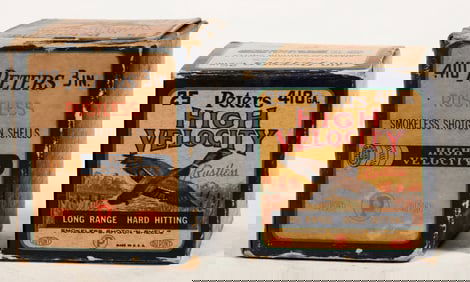 Peters Rustless .410 ga. Shotgun Shells Two Boxes Vintage (2) [197810]