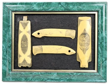Gun Engraver Castings of a Dall's Sheep and Hippo by FEGA Member Jim Blair [200130]