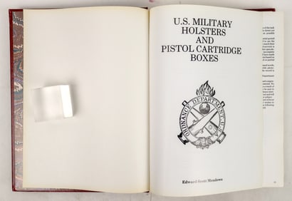U.S. Military Holsters and Cartridge Boxes by Author Edward Meadows  [197011]