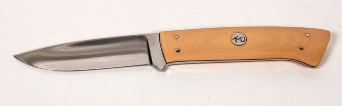 Ted Dowell Custom Lightweight Drop Point Hunter Knife [194220]