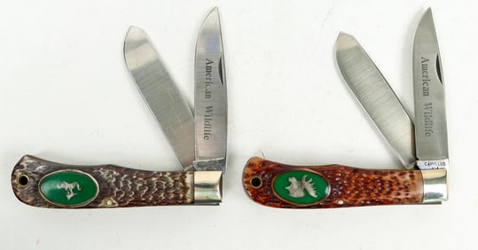 Camillus American Wildlife Trapper Folding Knives #10  (2)   [200134]