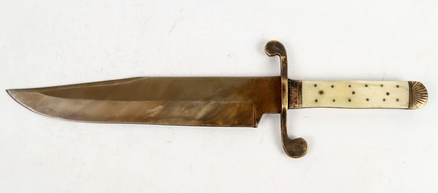 Large Bowie Knife Maker Ames Mfg. Co. 1890 Fake [200143]