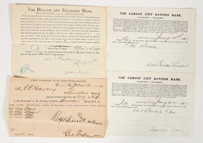 Bodie Mining Stock Sales in Nevada [202673]