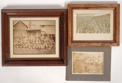 Nevada County and Placer County Mining Photograph Trio [195327]