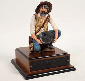 Custom Prospector Trophy for Metal Detecting, 1990 [197790]