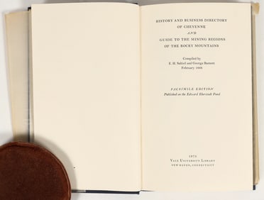 History & Business Directory of Cheyenne & Guide to Mining Regions of Rockies (Reprint) [202304]