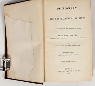 A Dictionary of Arts, Manufactures, & Mines, Vol. II, Andrew Ure, 1853 [202386]