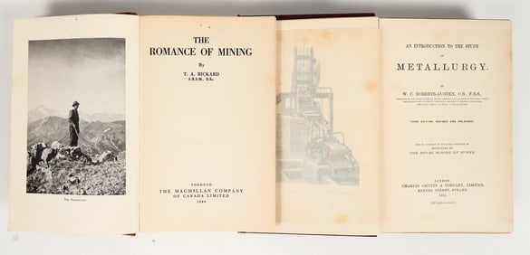 Pair of Vintage Mining Books, 1894-1944 [202181]