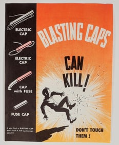 Blasting Caps Can Kill! Public Safety Announcement Circa 1961 [201140]