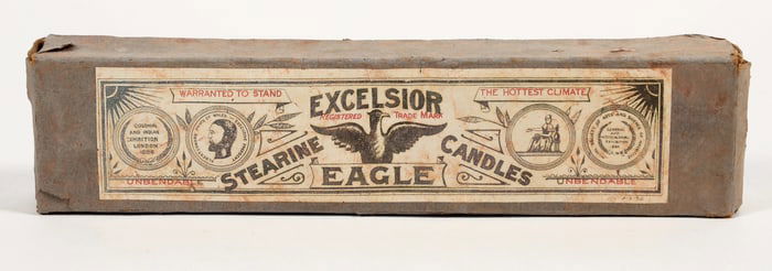 Excelsior Eagle Stearine Candles Box [201159]