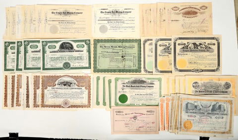 Colorado Mining Stock Certificate Resale Group [200854]