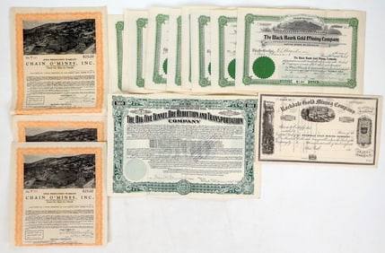 Colorado Mining Grab Bag Stocks [194439]