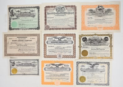 Idaho Mining Grab Bag Stocks [195046]