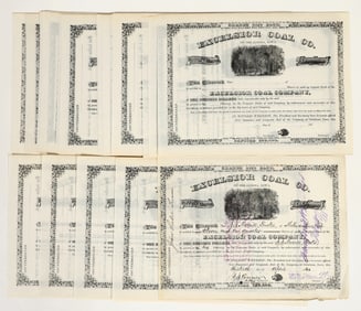 Iowa Coal Mine Stock Dealer Lot [199329]