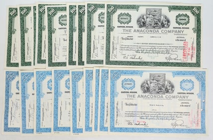Anaconda Company Stocks  [195037]