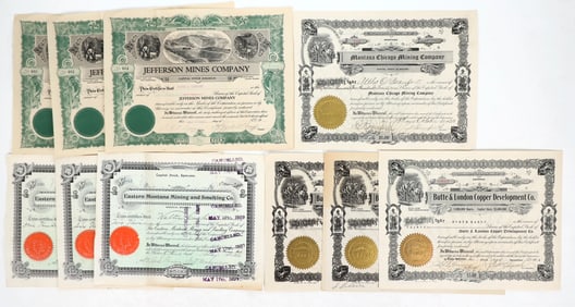Montana Mining Stocks [195202]