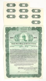 Nevada Victor Mining & Reduction Company Bond, 1909 [201758]