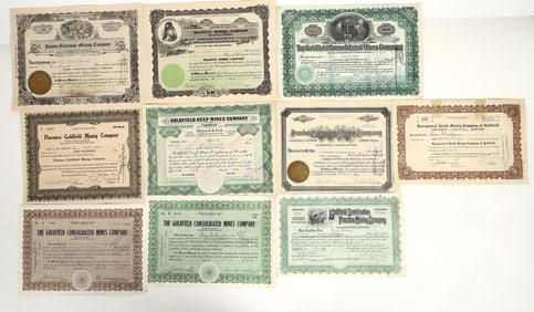 Goldfield Mine Stock Collection  [199320]
