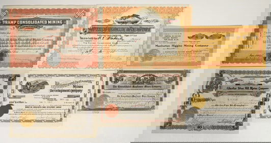 Nye County, Nevada Mining Stocks [200642]