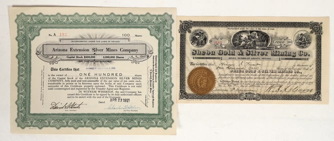 Nevada Mining Stocks [200187]