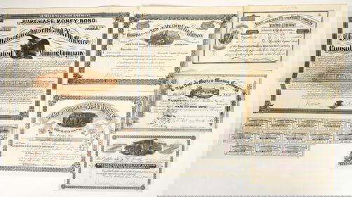 New Mexico Mining Stock Collection [200181]